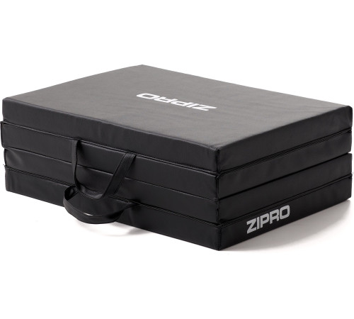 Гімнастичний матрац Zipro 4 шт. 180 см х 60 см х 5 см чорний Гімнастичний матрац Zipro 4 шт. 180 см х 60 см х 5 см чорний