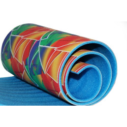 Килимок туристичний MASTER 180х50х0,8 см, різнокольоровий