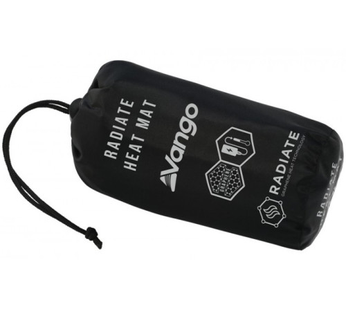 Килимок нагрівальний Vango Radiate Heat Mat, 60 х 40 см - чорний