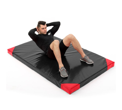 Матрац гімнастичний Marbo Sport MC-M006 200x120x5 см, чорний Матрац гімнастичний Marbo Sport MC-M006 200x120x5 см, чорний
