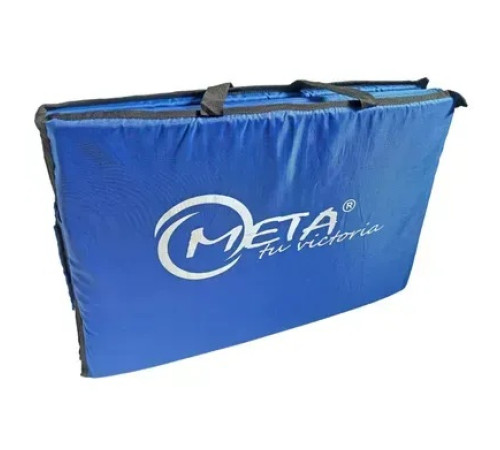 Килимок складний Meta Folding Mat 180 х 60 х 4 см, синій