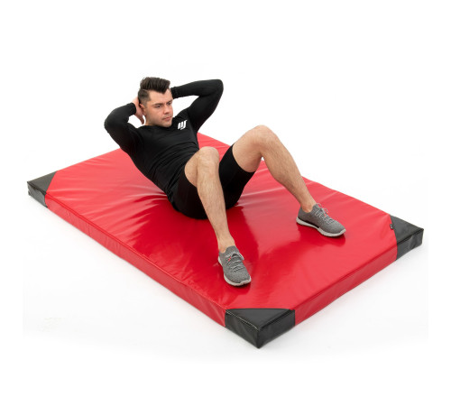 Мат гімнастичний Marbo Sport MC-M002 T40 200 x 120 x 10 см, червоний