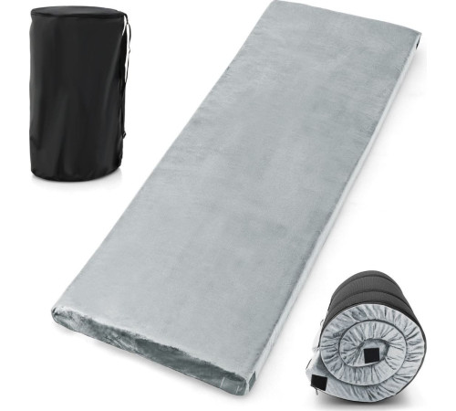 Матрац водонепроникний Costway з пам'яттю, сірий