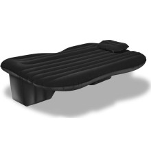Матрац надувний Costway Car з насосом 142 х 91 х 48 см - чорний