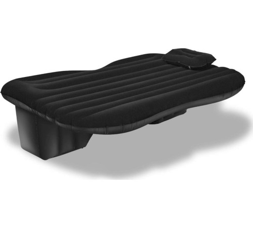 Матрац надувний Costway Car з насосом 142 х 91 х 48 см - чорний
