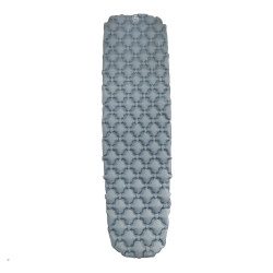 Каримат надувний WCG 195 х 56 х 6 см - сірий
