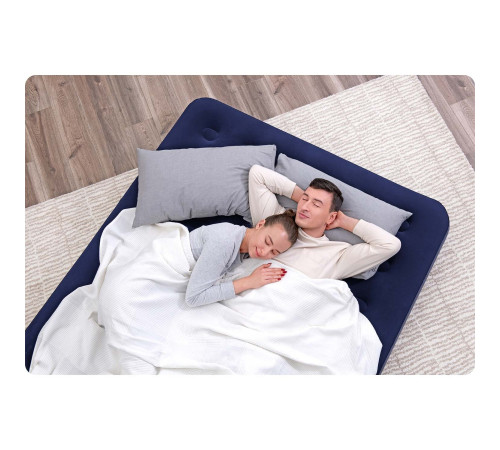 Матрац надувний Bestway 67003 203x152 см, синій Матрац надувний Bestway 67003 203x152 см, синій