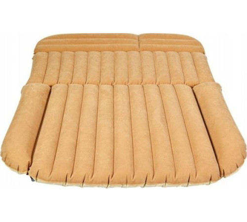 Матрац надувний автомобільний Costway з електронасосом, 190 х 123 х 12,5 см - бежевий