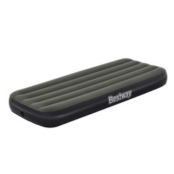 Матрац надувний Bestway 6713K 185x76 см, чорно-сірий