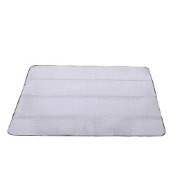 Килимок кемпінговий Mobi Garden Aluminium NX23663005 200 х 200 см, сріблястий