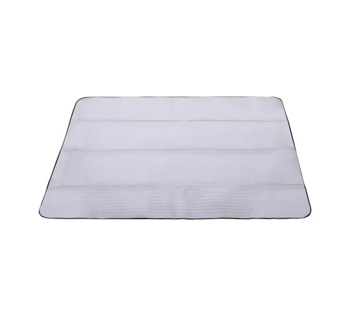 Килимок Mobi Garden Aluminium NX20663008 180 х 200 см, сріблястий