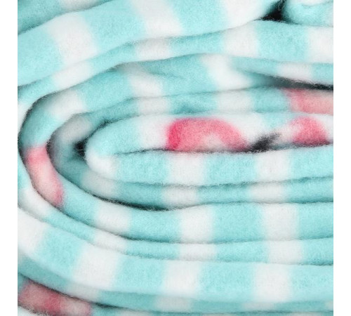 Покривало для пікніка NILS CAMP NC8005 FLAMINGO 200x200 см - бірюзово-рожевий