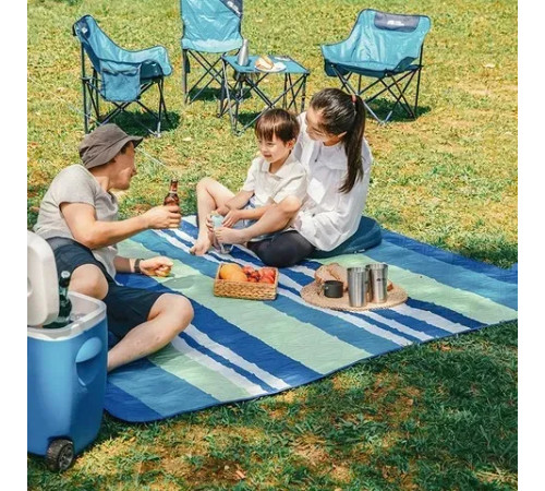 Килимок для пікніка Mobi Garden Ultrasound Picnic EX19663003 200 х 180 см, жовто-оранжевий