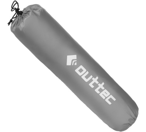 Килимок самонадувний Outtec з подушкою, 193 x 68 x 3,5 см - сірий Килимок самонадувний Outtec з подушкою, 193 x 68 x 3,5 см - сірий