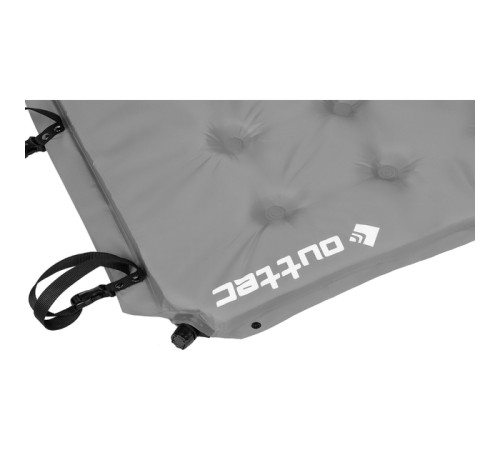 Килимок самонадувний Outtec з подушкою, 193 x 68 x 3,5 см - сірий Килимок самонадувний Outtec з подушкою, 193 x 68 x 3,5 см - сірий