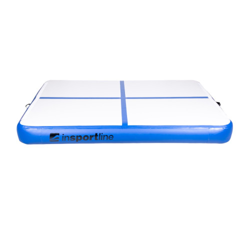 Килимок надувний inSPORTline Air-impact 200x150 см, біло-синій Килимок надувний inSPORTline Air-impact 200x150 см, біло-синій