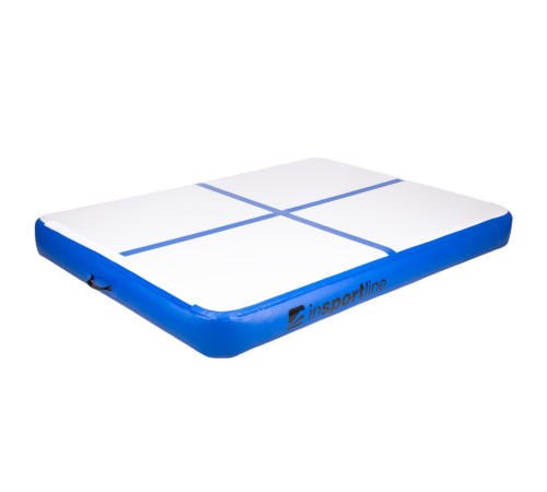 Килимок надувний inSPORTline Air-impact 200x150 см, біло-синій Килимок надувний inSPORTline Air-impact 200x150 см, біло-синій