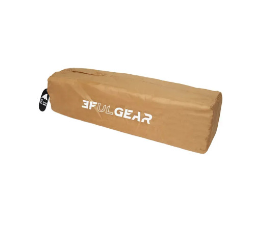 Килимок туристичний 3F UL Gear Standard 183х56 см, жовто-сірий Килимок туристичний 3F UL Gear Standard 183х56 см, жовто-сірий