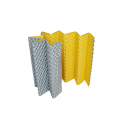 Килимок туристичний 3F UL Gear Standard 183х56 см, жовто-сірий