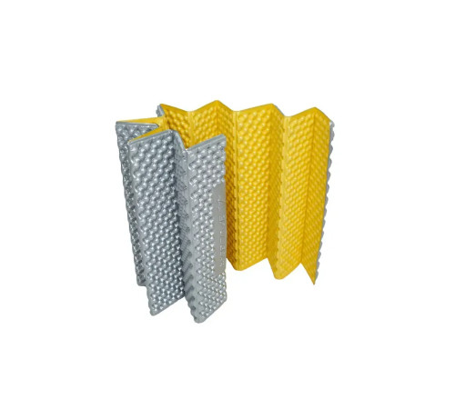 Килимок туристичний 3F UL Gear Standard 183х56 см, жовто-сірий Килимок туристичний 3F UL Gear Standard 183х56 см, жовто-сірий