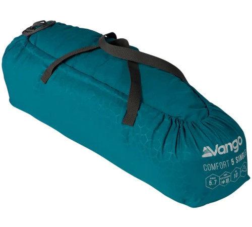 Килимок самонадувний Vango SMQCOMFORB36A11 Comfort 5 Single Bondi, 200 x 60 x 5 см - синій Килимок самонадувний Vango SMQCOMFORB36A11 Comfort 5 Single Bondi, 200 x 60 x 5 см - синій