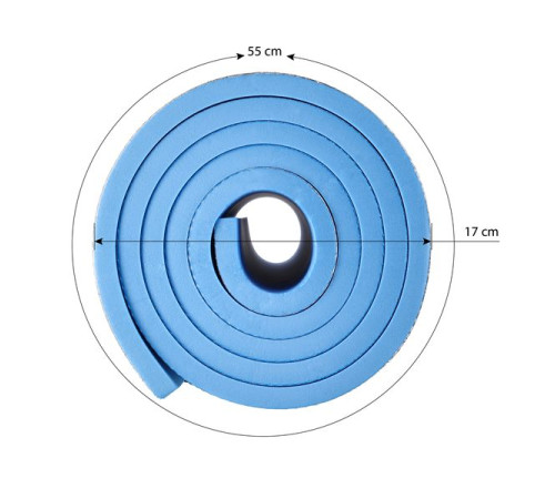 Килимок туристичний NC1769 NILS CAMP 190 х 60 х 1,2 см - синій