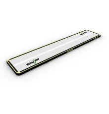 Надувний гімнастичний мат MASTER S-Pro 600x100x10 см - сірий