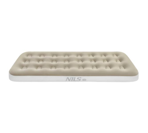 Матрац надувний одномісний NILS CAMP NC2801 191 х 73 х 22 см, бежевий