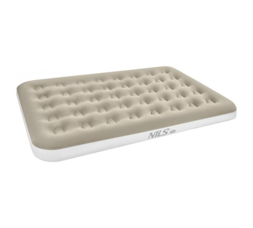 Матрац надувний двомісний NILS CAMP NC2802 191 х 137 х 22 см, бежевий