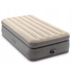 Матрац надувний INTEX 64162 191x99x51 см, сіро-бежевий