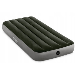 Матрац надувний INTEX 64760 191x76x25 см, сіро-зелений
