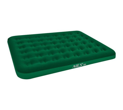 Матрац надувний двомісний NILS CAMP NC2803 203 х 152 х 22 см, зелений