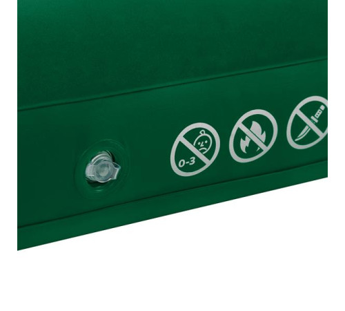 Матрац надувний двомісний NILS CAMP NC2803 203 х 152 х 22 см, зелений