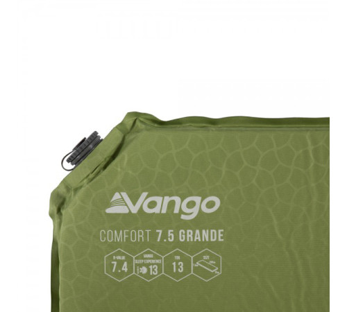 Килимок самонадувний Vango Comfort 7.5 Grande Herbal (SMQCOMFORH09M1K) Килимок самонадувний Vango Comfort 7.5 Grande Herbal (SMQCOMFORH09M1K)