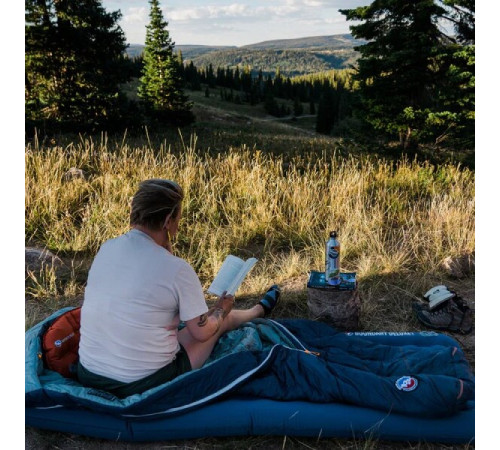 Килимок надувний Big Agnes Boundary Deluxe Insulated Wide Regular 183х64 см, синій