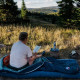 Килимок надувний Big Agnes Boundary Deluxe Insulated Wide Regular 183х64 см, синій