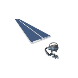 Матрац надувний гімнастичний MASTER Airtrack S-Pro 1400х200x10 см, синій