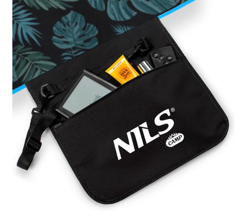 Килимок для пікніка NILS CAMP NC2222 200 х 200 см, чорно-зелений