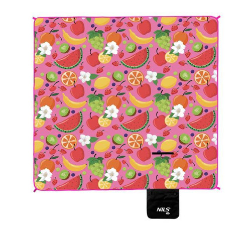 Килимок для пікніка NILS CAMP NC2223 200 х 200 см, різнокольоровий