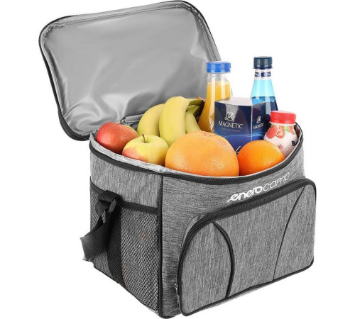ТЕРМОСУМКА Enero 33x21x26CM СІРА 18L ENERO CAMP ТЕРМОСУМКА Enero 33x21x26CM СІРА 18L ENERO CAMP