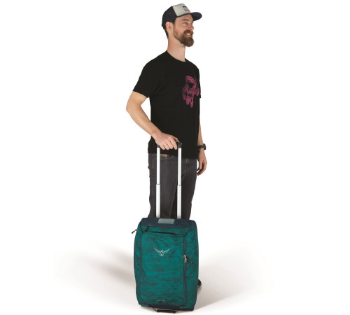 Сумка на колесах Osprey Daylite Carry-On Wheeled Duffel 40 - O/S - зелений