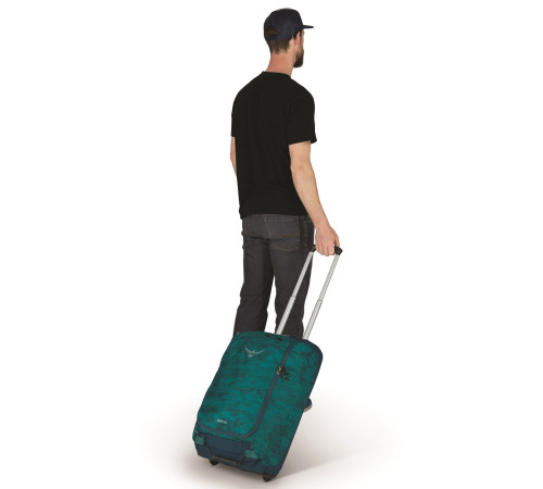 Сумка на колесах Osprey Daylite Carry-On Wheeled Duffel 40 - O/S - зелений
