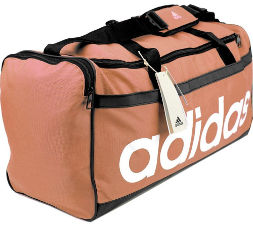 Сумка Adidas Essentials Linear Duffel Medium персикова IL5764 Сумка Adidas Essentials Linear Duffel Medium персикова IL5764