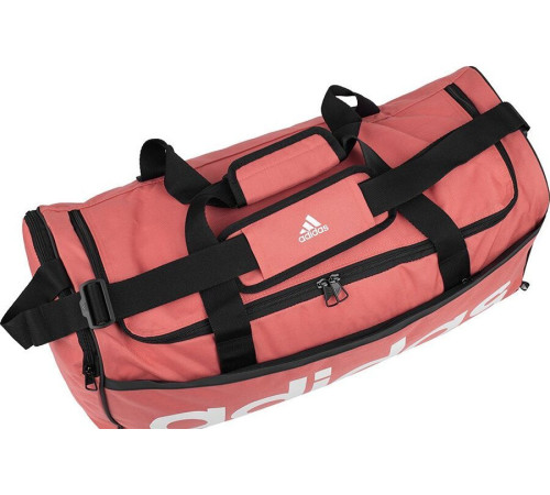Сумка Adidas Essentials Linear Duffel Bag Medium коралова IR9834 Сумка Adidas Essentials Linear Duffel Bag Medium коралова IR9834