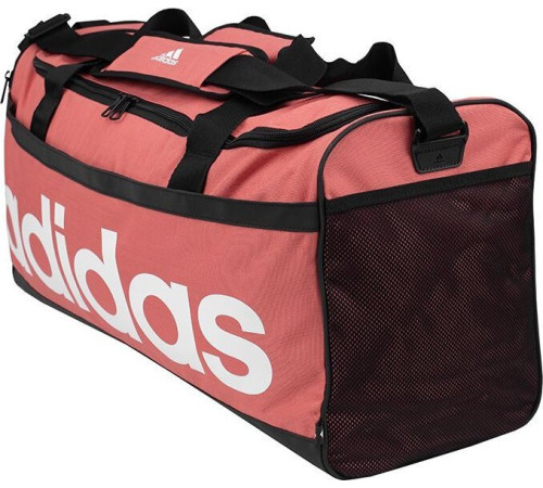 Сумка Adidas Essentials Linear Duffel Bag Medium коралова IR9834 Сумка Adidas Essentials Linear Duffel Bag Medium коралова IR9834