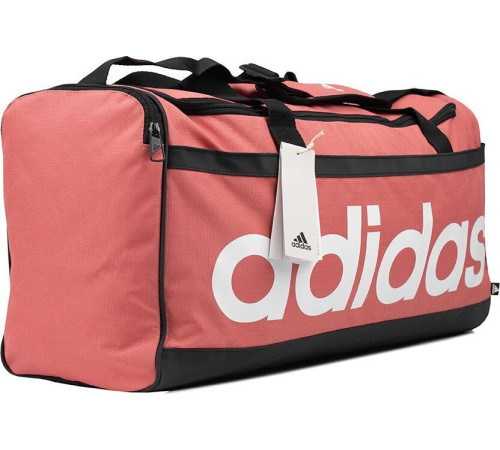 Сумка Adidas Essentials Linear Duffel Bag Medium коралова IR9834 Сумка Adidas Essentials Linear Duffel Bag Medium коралова IR9834