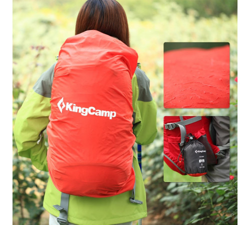 Дощовик для рюкзака KING CAMP M 35-55 L Дощовик для рюкзака KING CAMP M 35-55 L