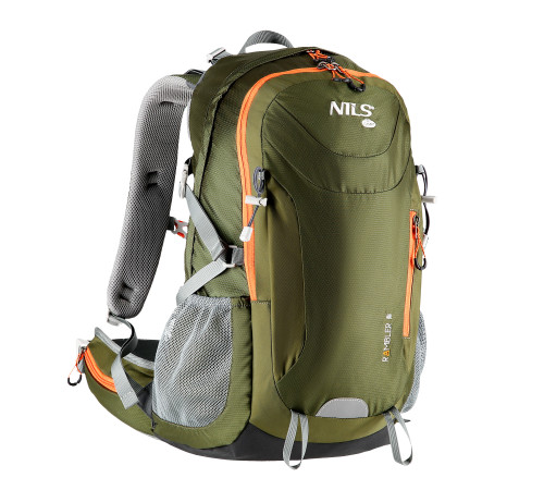 Рюкзак туристичний Nils Camp NC1917 Rambler 40 л, хакі