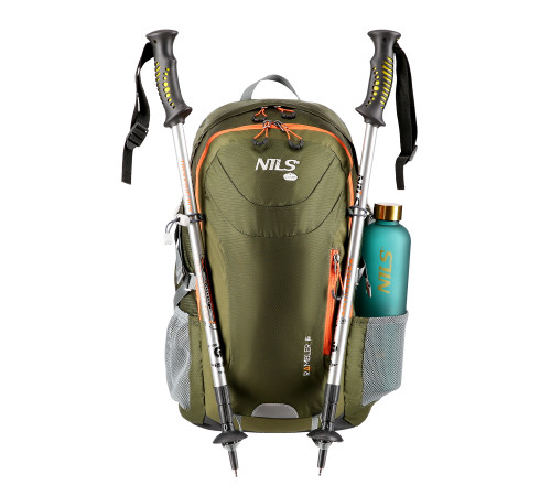 Рюкзак туристичний Nils Camp NC1917 Rambler 40 л, хакі