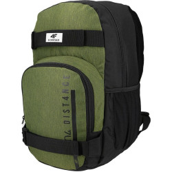Рюкзак 4f 4F khaki 25 l - чорно-зелений 